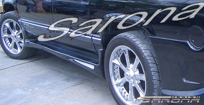 Custom Chevy Suburban  SUV/SAV/Crossover Side Skirts (1992 - 1999) - $590.00 (Part #CH-010-SS)